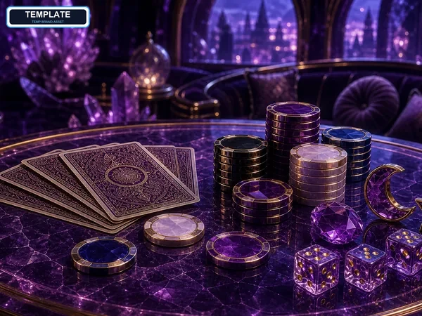 Illustration of a Lucky Bingo card